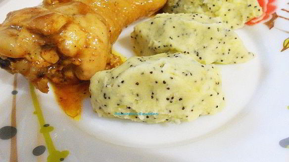 ШАГ 4. картофельное пюре с маком