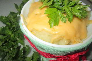 Картофельное пюре с сыром