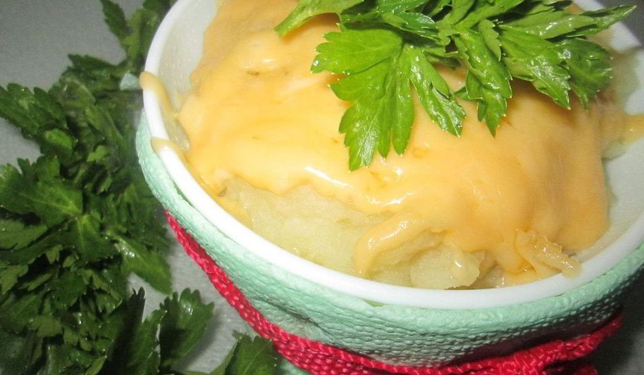 Рецепт картофельное пюре с сыром