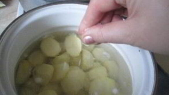 ШАГ 2. картофельное пюре с сыром