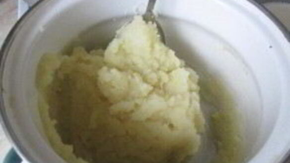 ШАГ 4. картофельное пюре с сыром