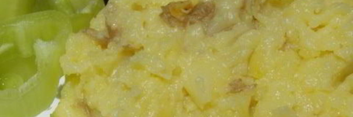 Картофельное пюре с твердым сыром