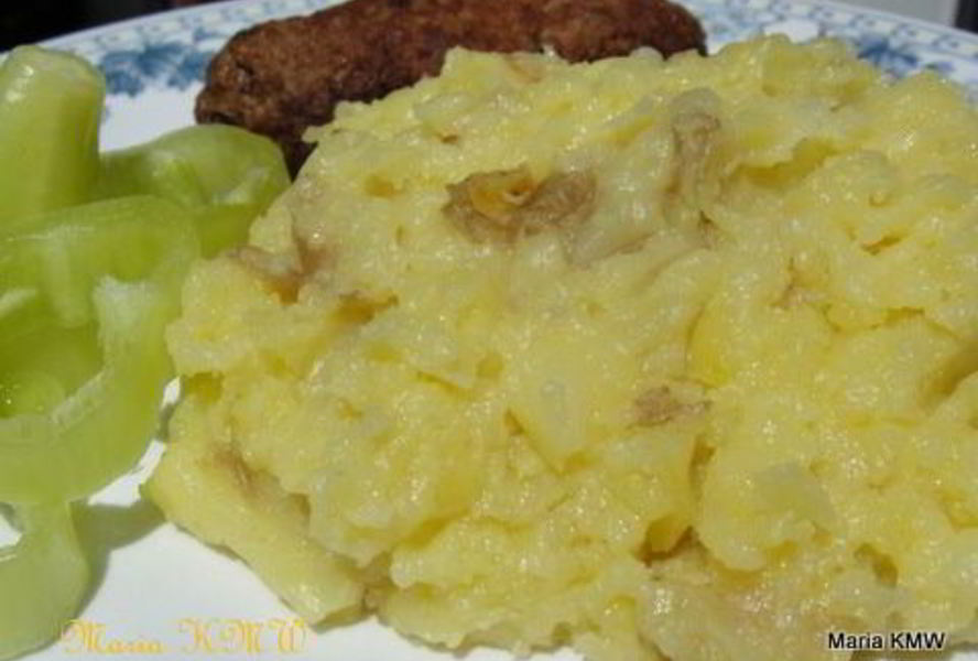 Картофельное пюре с твердым сыром