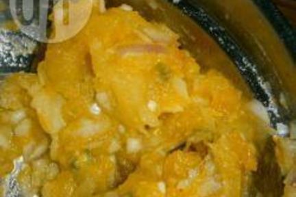 Картофельное пюре с тыквой