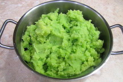 Картофельное пюре со шпинатом