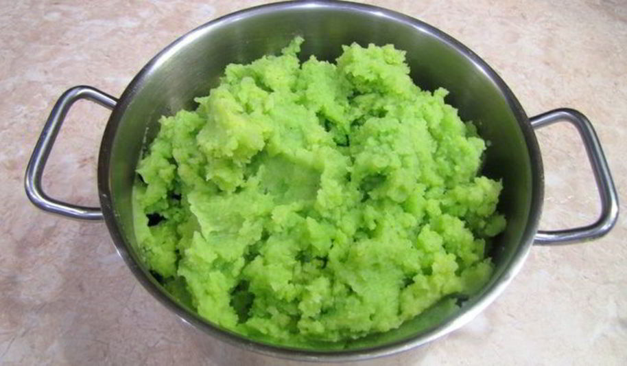 Рецепт картофельное пюре со шпинатом