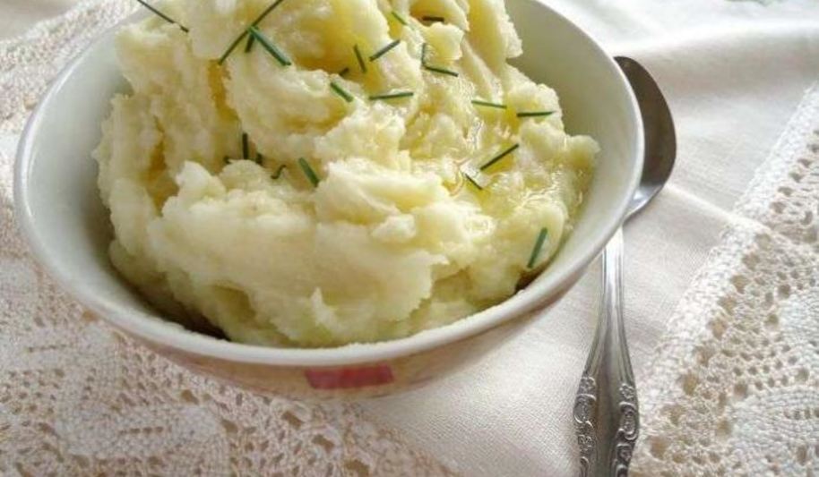 Рецепт картофельное пюре со сливочным сыром