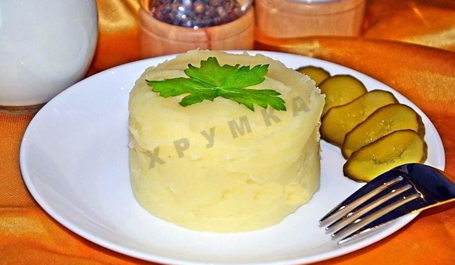 Рецепт картофельное пюре в мультиварке