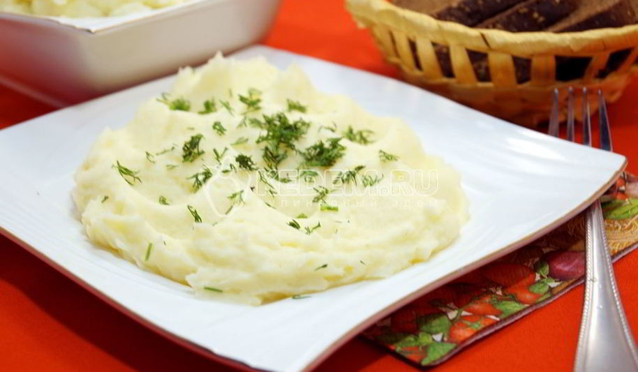 Рецепт картофельное пюре