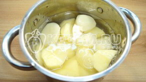 ШАГ 2. картофельное пюре