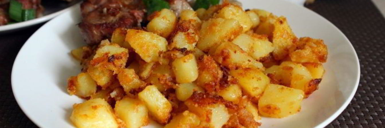 Картофельный гарнир к мясу