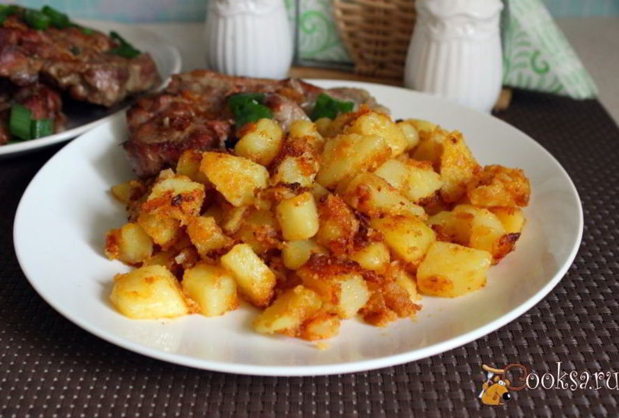 Картофельный гарнир к мясу