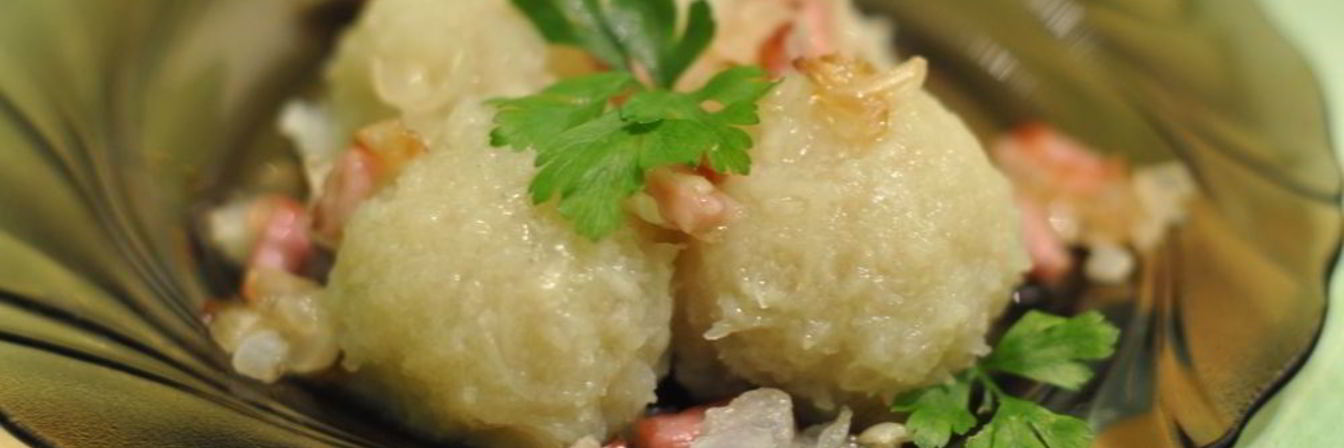 Картофельные клецки постные