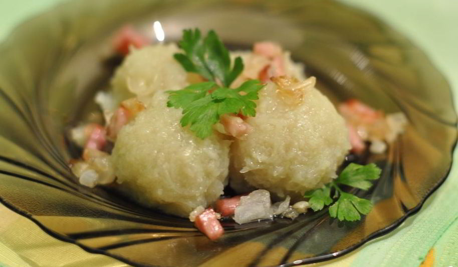 Рецепт картофельные клецки постные