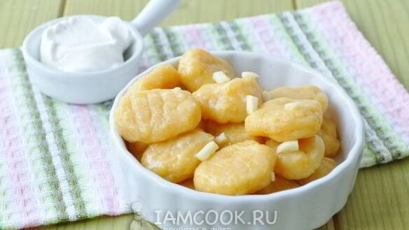 ШАГ 8. картофельные ньокки с тыквой