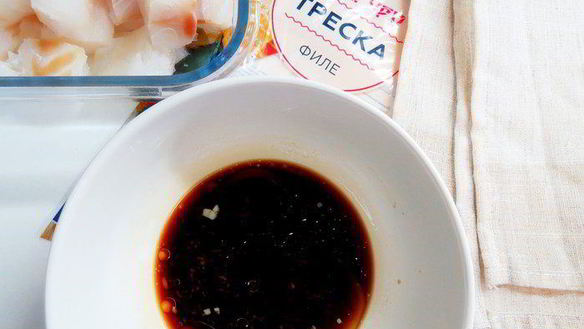 ШАГ 4. китайская рисовая лапша с имбирной рыбой