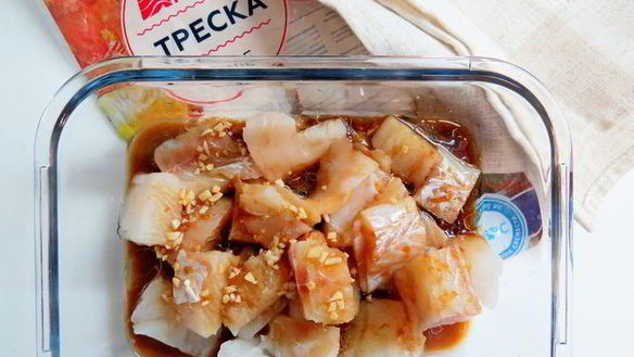 ШАГ 5. китайская рисовая лапша с имбирной рыбой