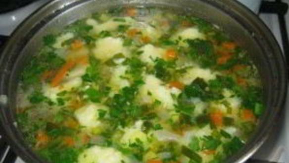 ШАГ 5. клецки из манки