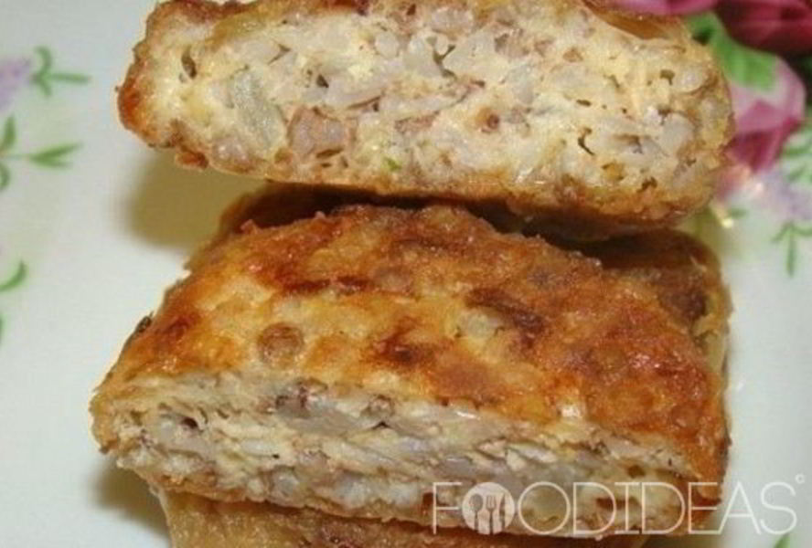 Гречневые котлеты с сыром