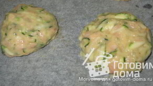 ШАГ 3. кабачковые котлеты с фаршем в духовке