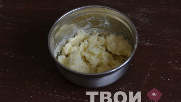 ШАГ 4. картофельные котлеты с грибным соусом