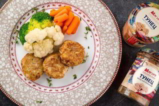 Котлетки из тунца