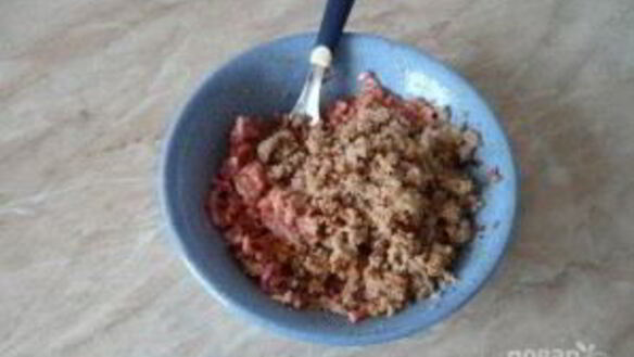 ШАГ 3. котлетки с сюрпризом