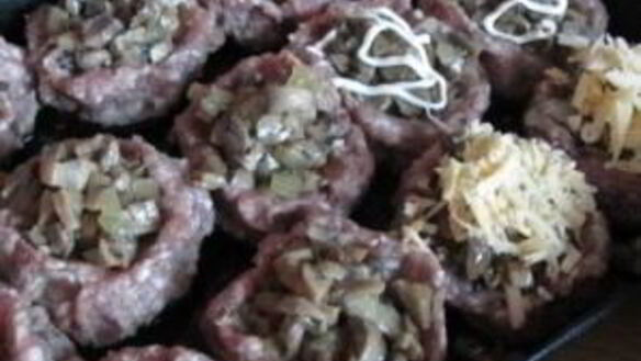 ШАГ 6. котлеты гнезда