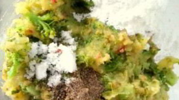 ШАГ 2. котлеты из брокколи постные