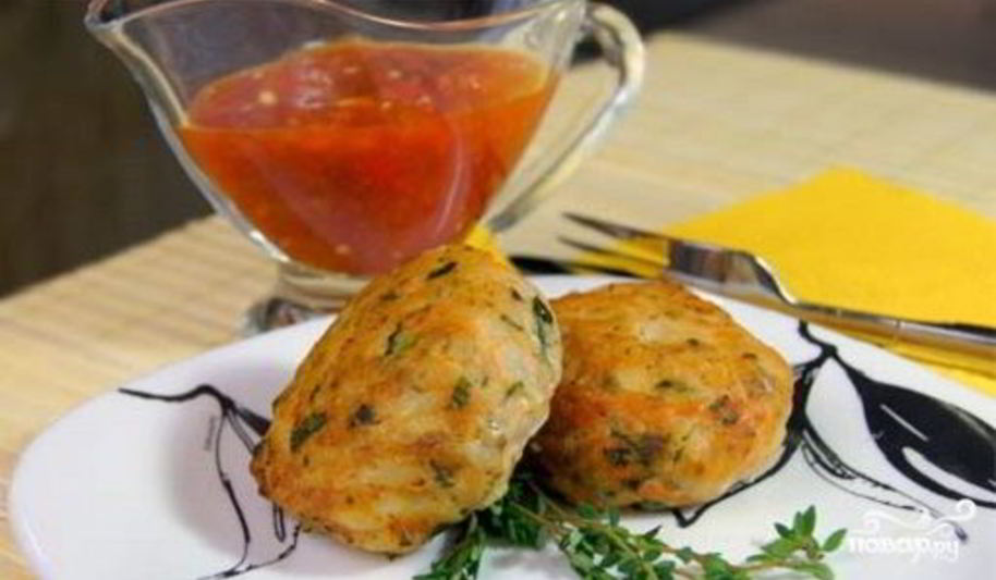 Рецепт котлеты из горбуши в духовке