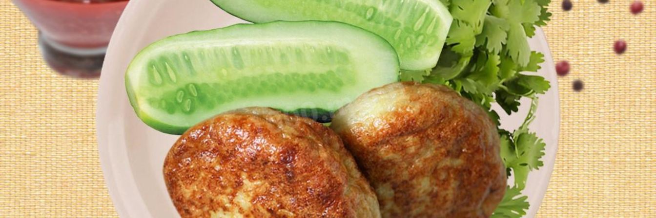 Котлеты из икры трески