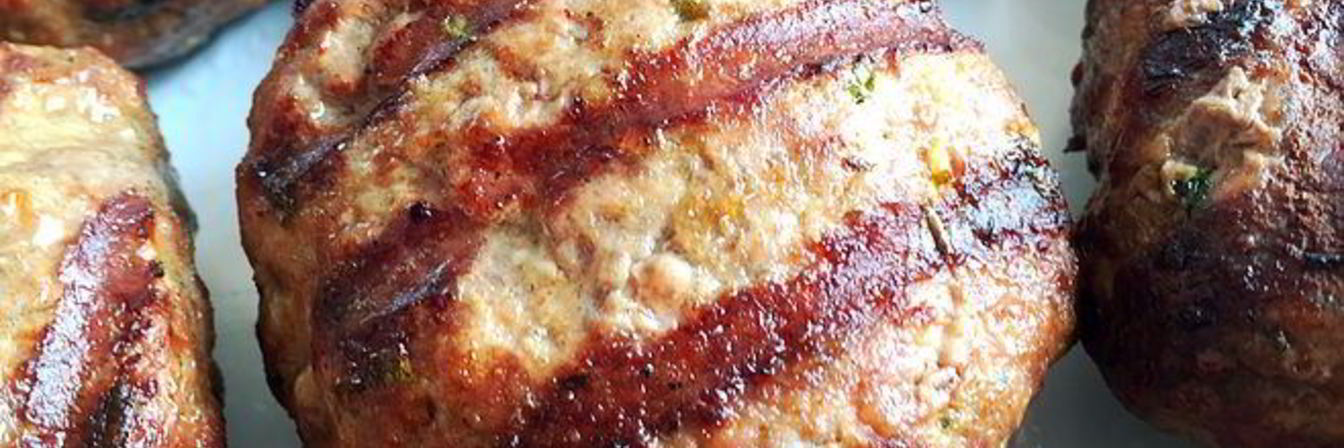 Котлеты из индейки со шпинатом