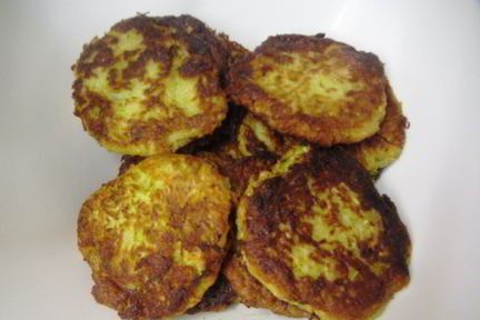 Котлеты из кабачков с сыром