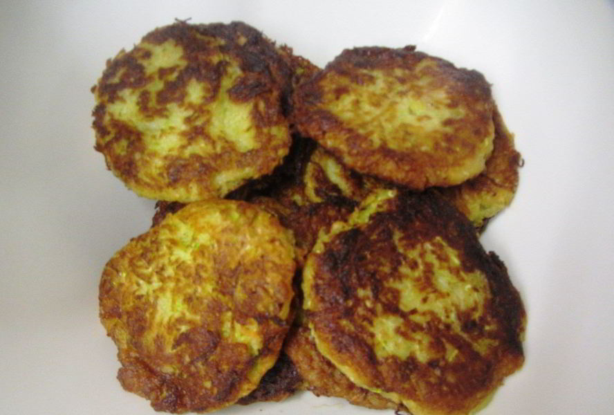 Котлеты из кабачков с сыром