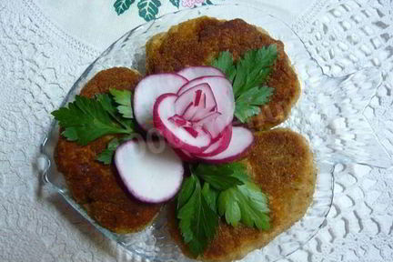 Котлеты из кальмаров