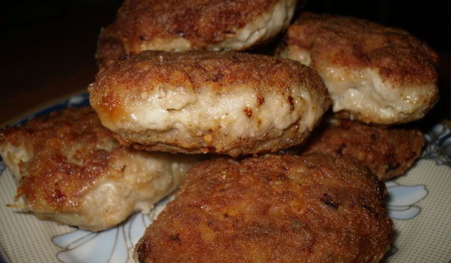 Рецепт котлеты из сала