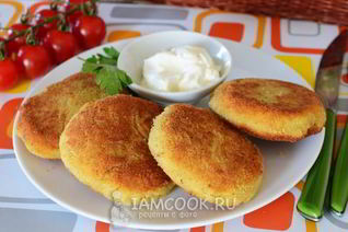 Котлеты из трески для детей