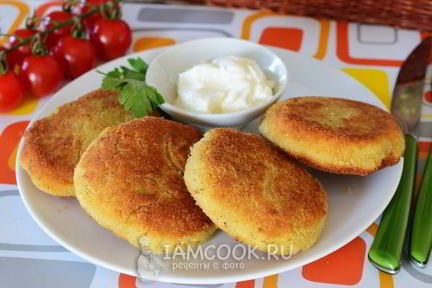Котлеты из трески для детей