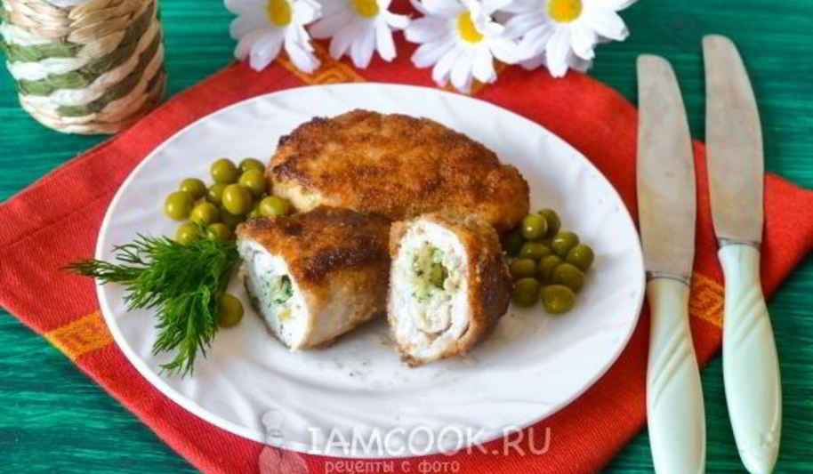Рецепт котлеты по-киевски на сковороде