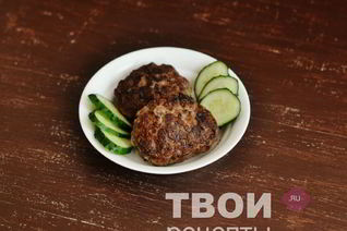 Котлеты с грибами