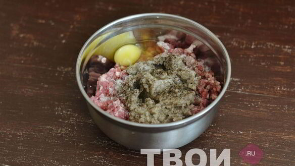 ШАГ 7. котлеты с грибами