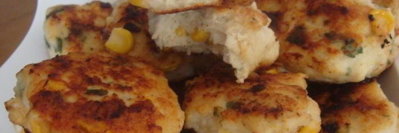 Котлеты с кукурузой