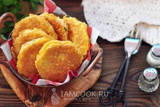 Котлеты в вафельных коржах