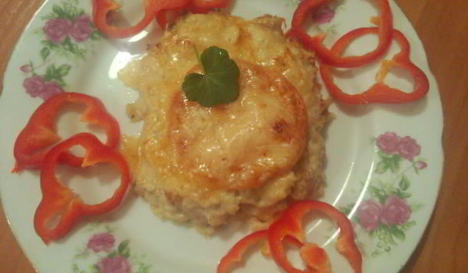 Рецепт куриные котлеты чиз чиккен запеченные под сыром
