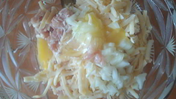 ШАГ 2. куриные котлеты чиз чиккен запеченные под сыром