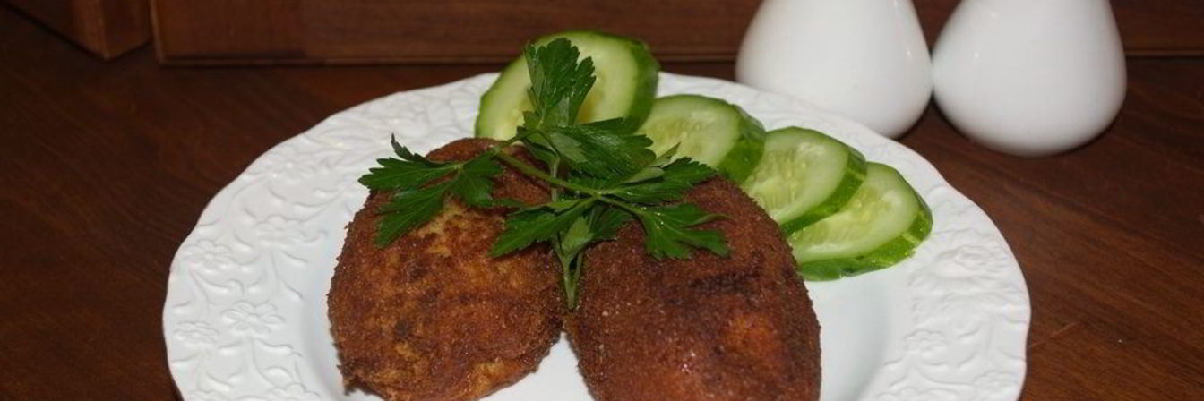 Куриные котлеты по-киевски