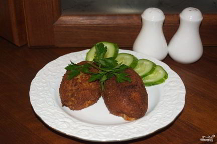 Куриные котлеты по-киевски
