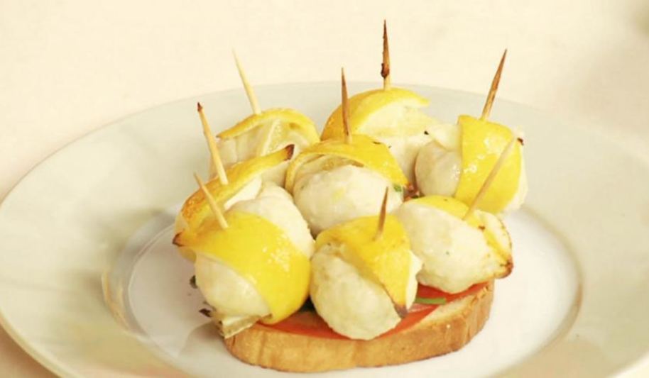 Рецепт лимонные котлетки