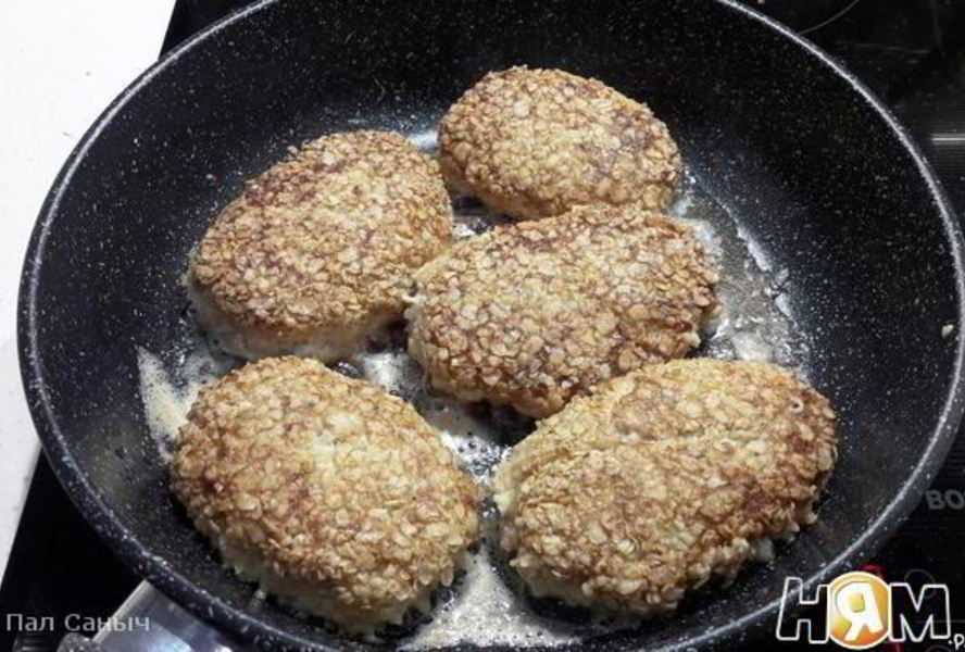 Нежные куриные котлеты с рикоттой