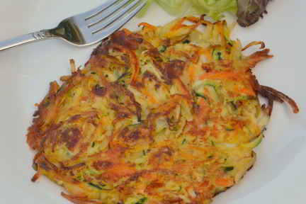 Овощные котлеты с сыром